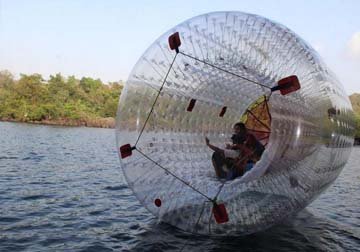 zorbing in dandeli